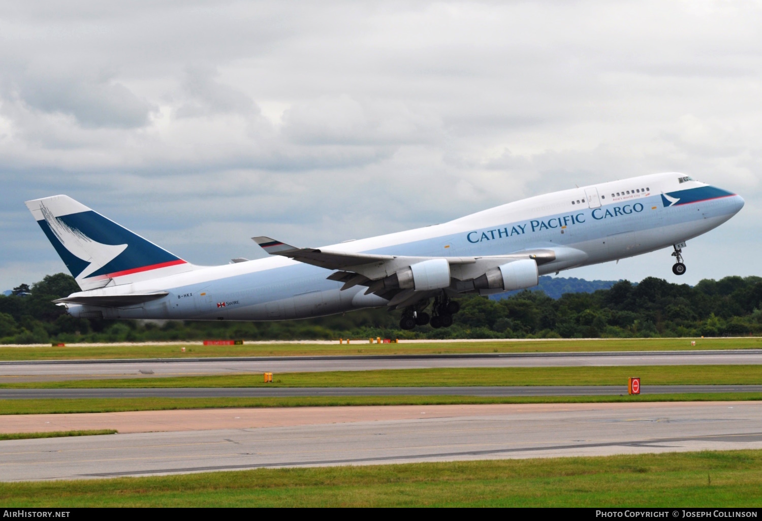 Aircraft Photo of B-HKX | Boeing 747-412(BCF) | Cathay Pacific Airways Cargo | AirHistory.net #652289