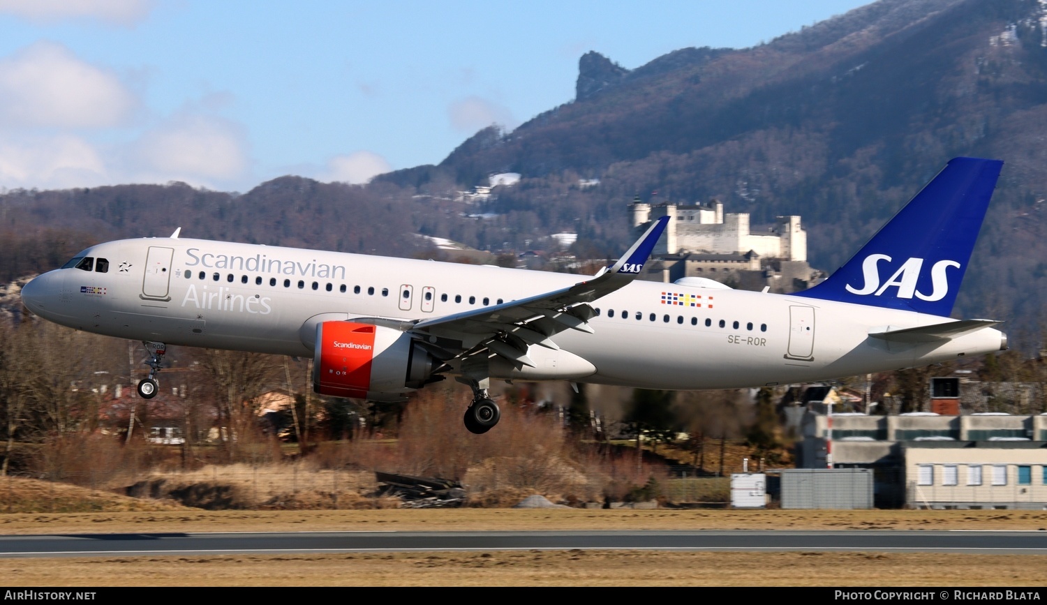 Aircraft Photo of SE-ROR | Airbus A320-251N | Scandinavian Airlines - SAS | AirHistory.net #652291