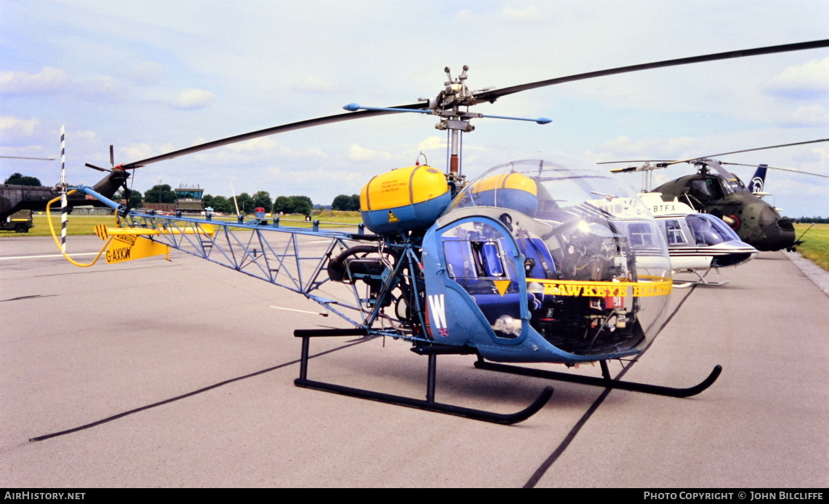 Aircraft Photo of G-AXKW | Westland-Bell 47G-4A | AirHistory.net #652292