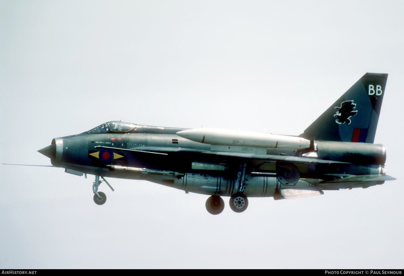 Aircraft Photo of XR772 | English Electric Lightning F6 | UK - Air Force | AirHistory.net #652296