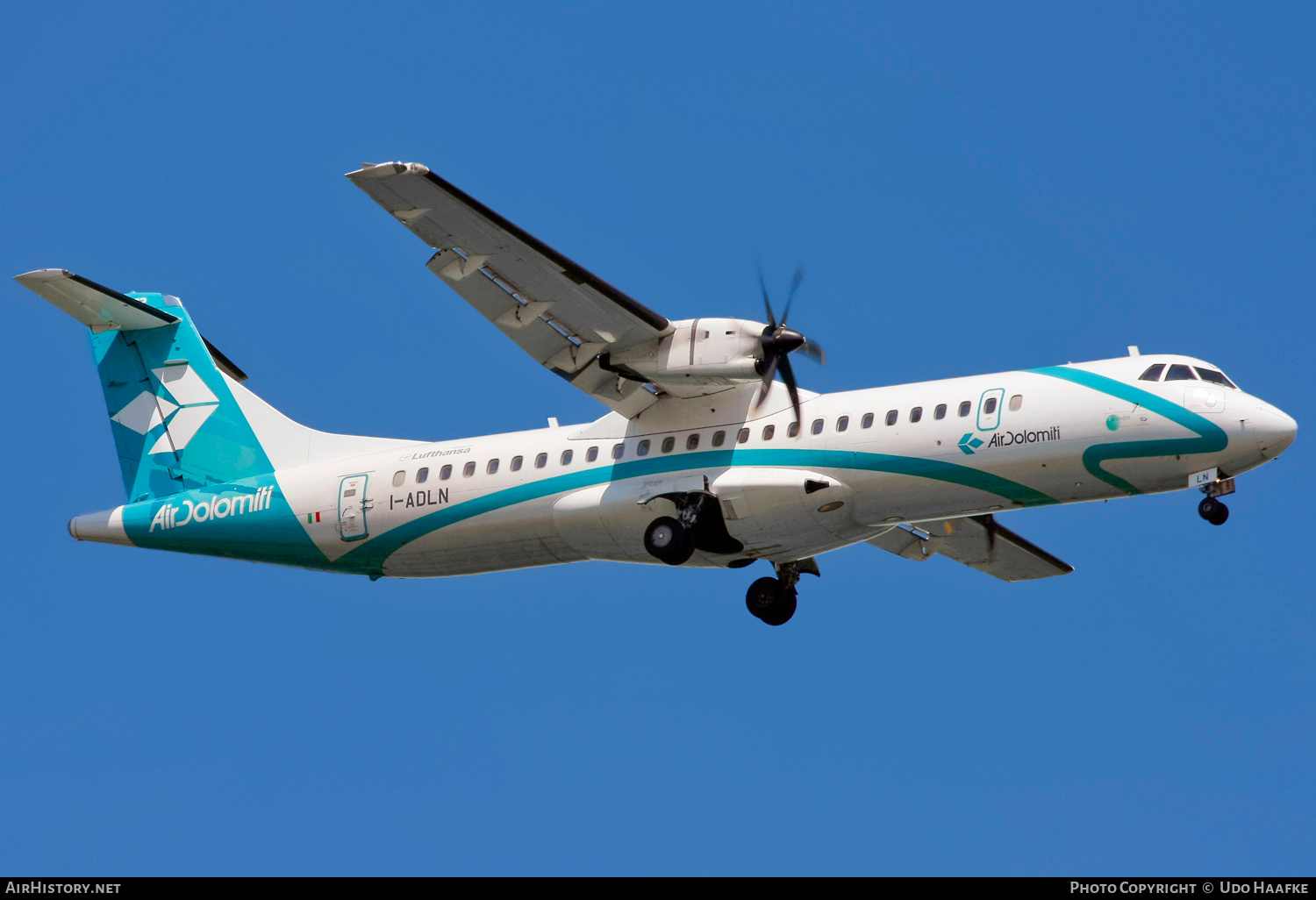 Aircraft Photo of I-ADLN | ATR ATR-72-500 (ATR-72-212A) | Air Dolomiti | AirHistory.net #652300