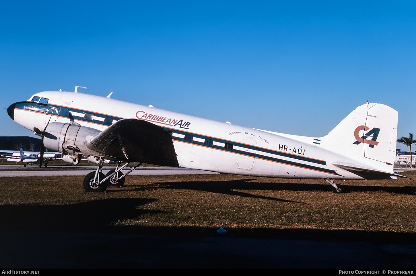 Aircraft Photo of HR-AQI | Douglas DC-3(A) | Caribbean Air | AirHistory.net #652306