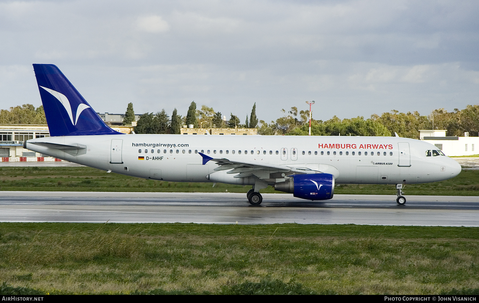 Aircraft Photo of D-AHHF | Airbus A320-214 | Hamburg Airways | AirHistory.net #652311