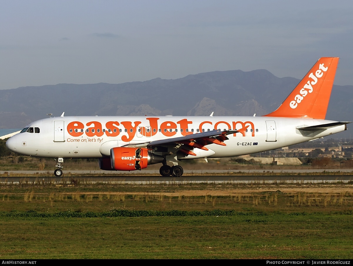 Aircraft Photo of G-EZAC | Airbus A319-111 | EasyJet | AirHistory.net #652315