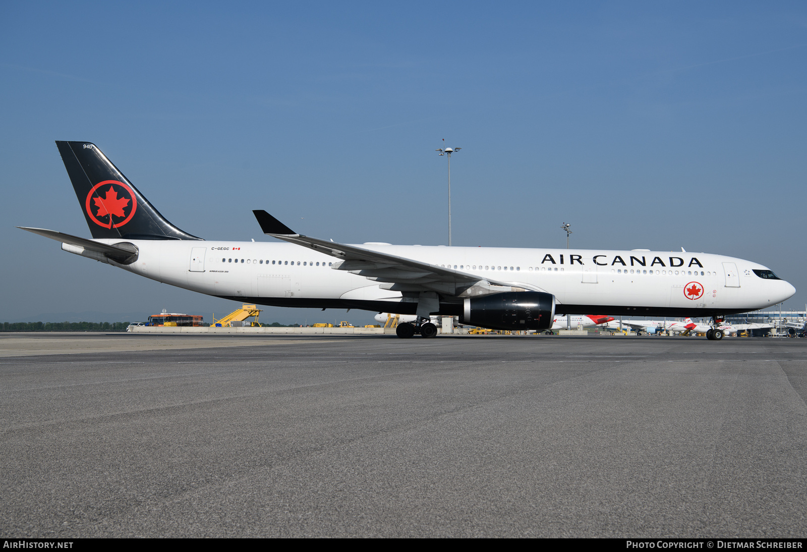 Aircraft Photo of C-GEGC | Airbus A330-343E | Air Canada | AirHistory.net #652324