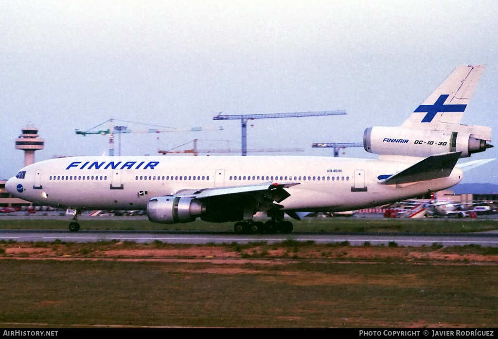 Aircraft Photo of N345HC | McDonnell Douglas DC-10-30/ER | Finnair | AirHistory.net #652336