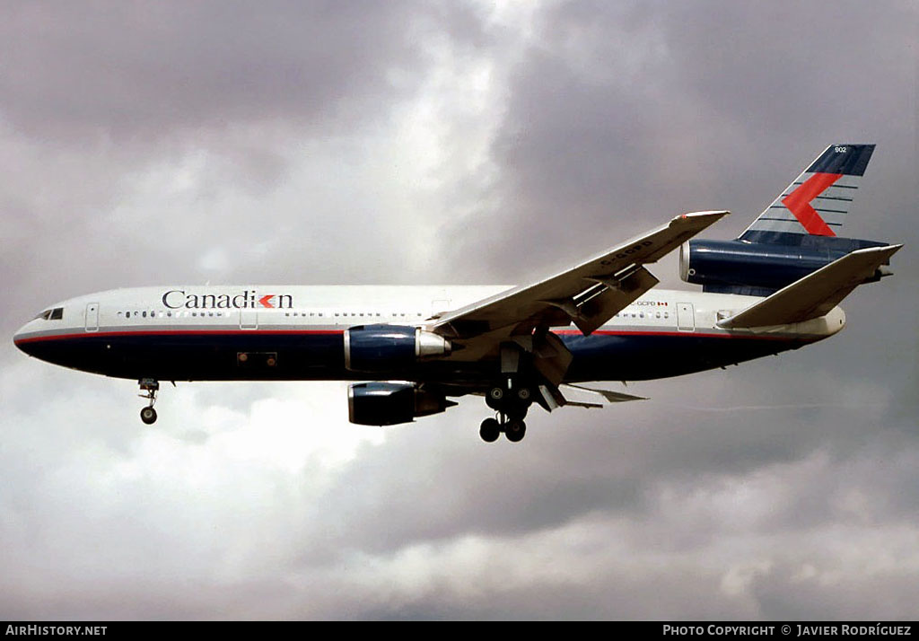 Aircraft Photo of C-GCPD | McDonnell Douglas DC-10-30 | Canadian Airlines | AirHistory.net #652338