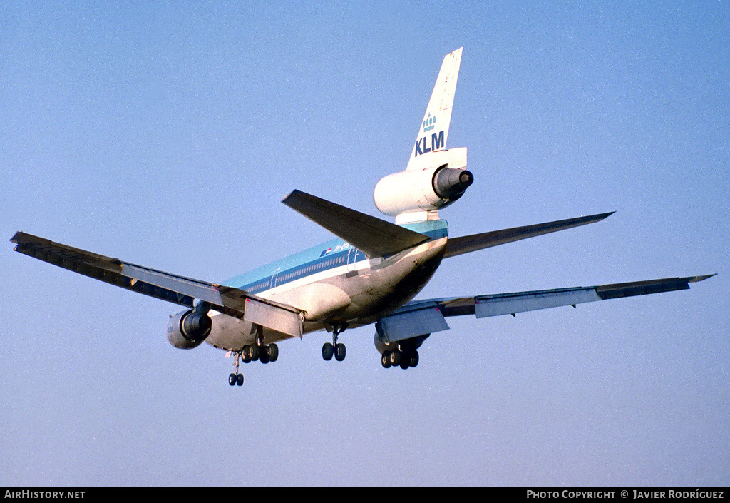 Aircraft Photo of PH-DTB | McDonnell Douglas DC-10-30 | KLM - Royal Dutch Airlines | AirHistory.net #652339