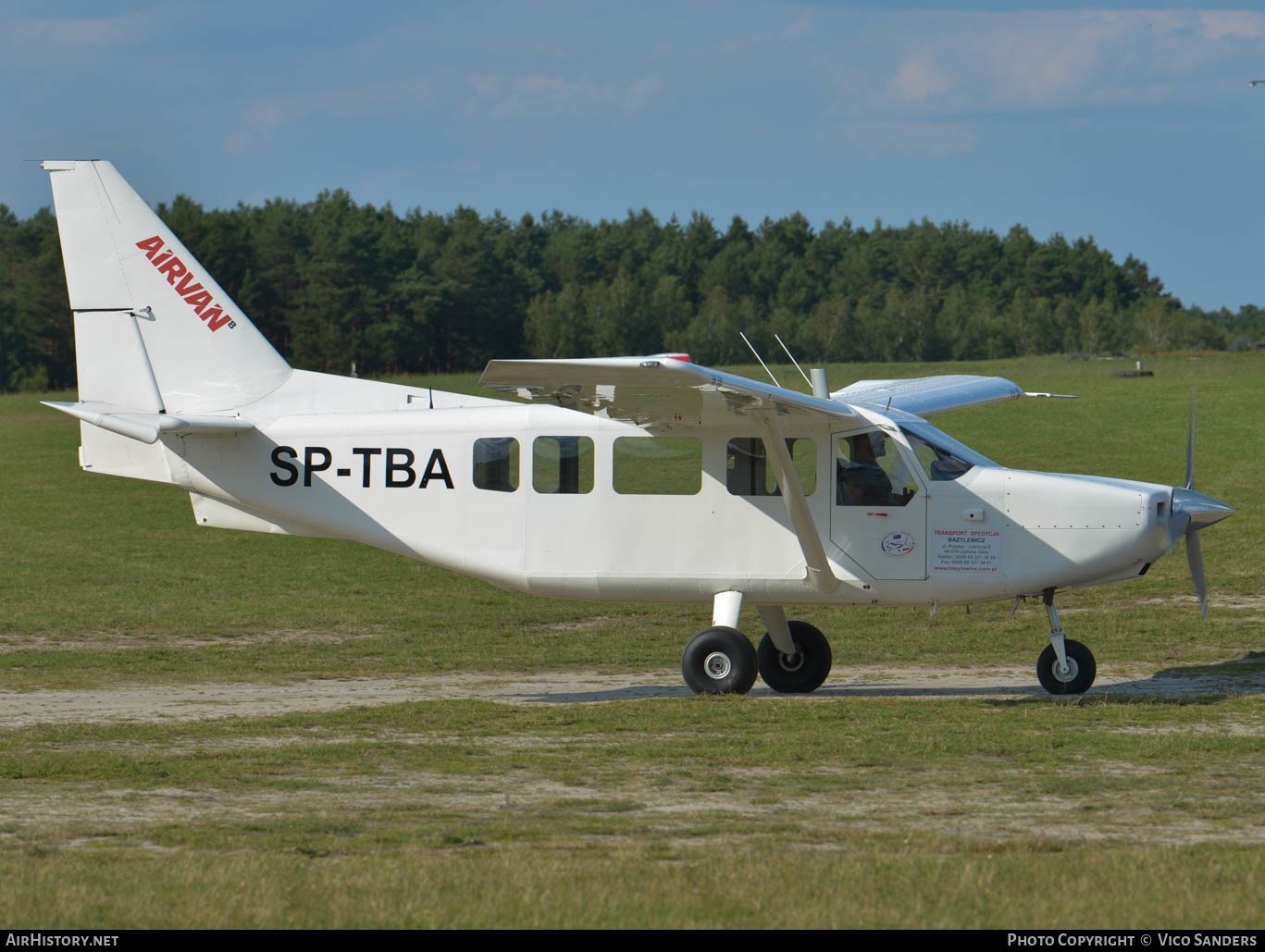Aircraft Photo of SP-TBA | GippsAero GA8-TC320 Airvan | AirHistory.net #652350