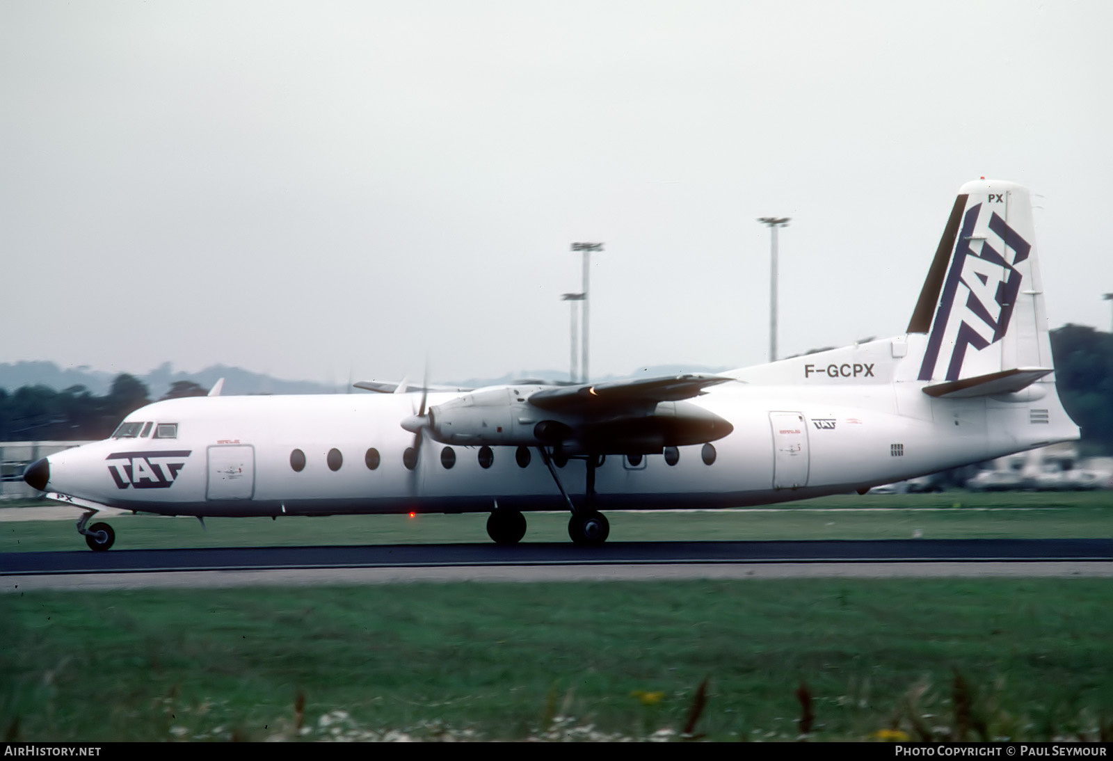 Aircraft Photo of F-GCPX | Fairchild Hiller FH-227B | TAT - Transport Aérien Transrégional | AirHistory.net #652383