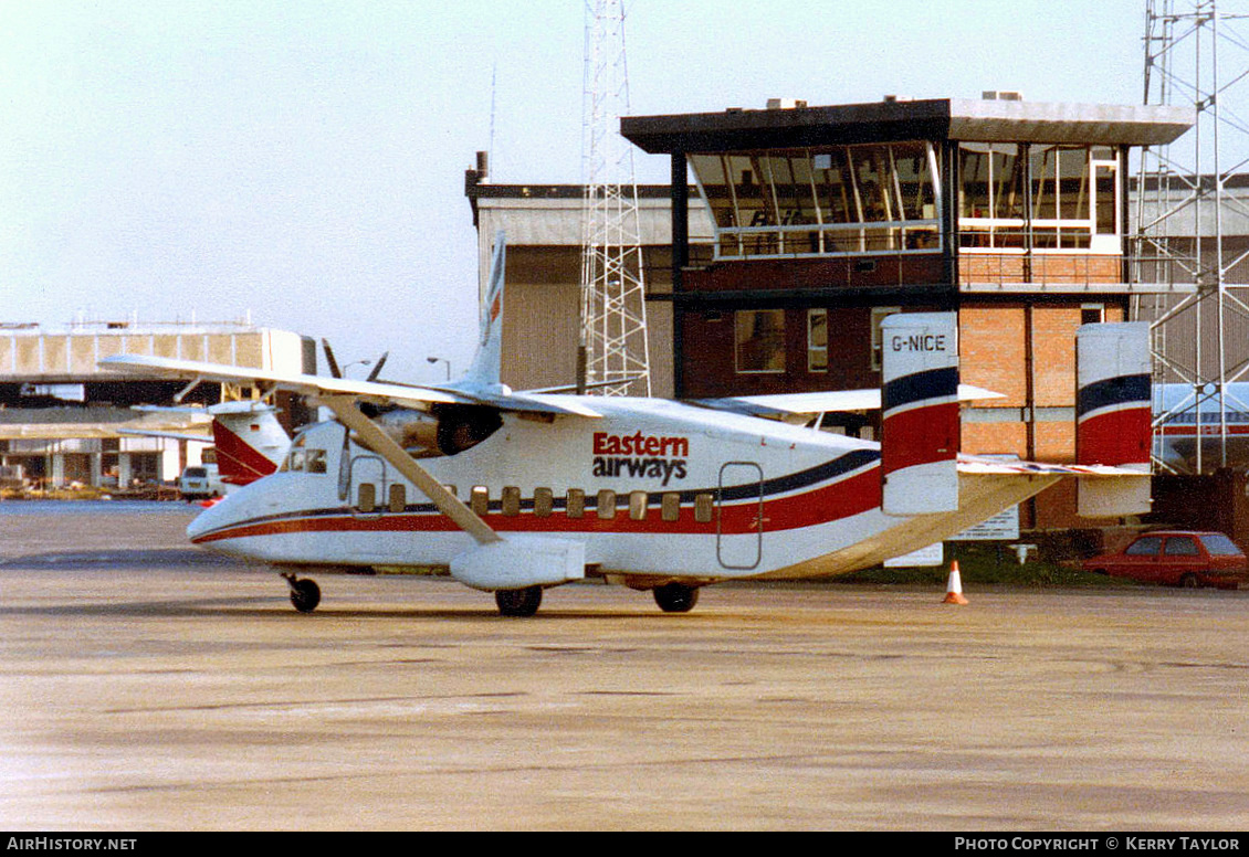Aircraft Photo of G-NICE | Short 330-100 | Eastern Airways | AirHistory.net #652392