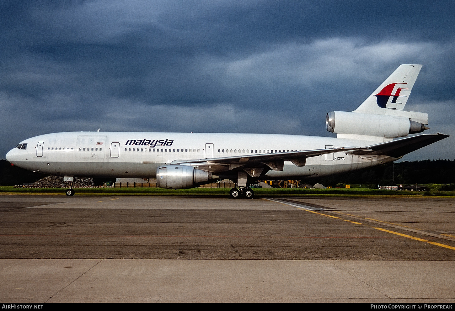 Aircraft Photo of N112WA | McDonnell Douglas DC-10-30CF | Malaysia Airlines | AirHistory.net #652403