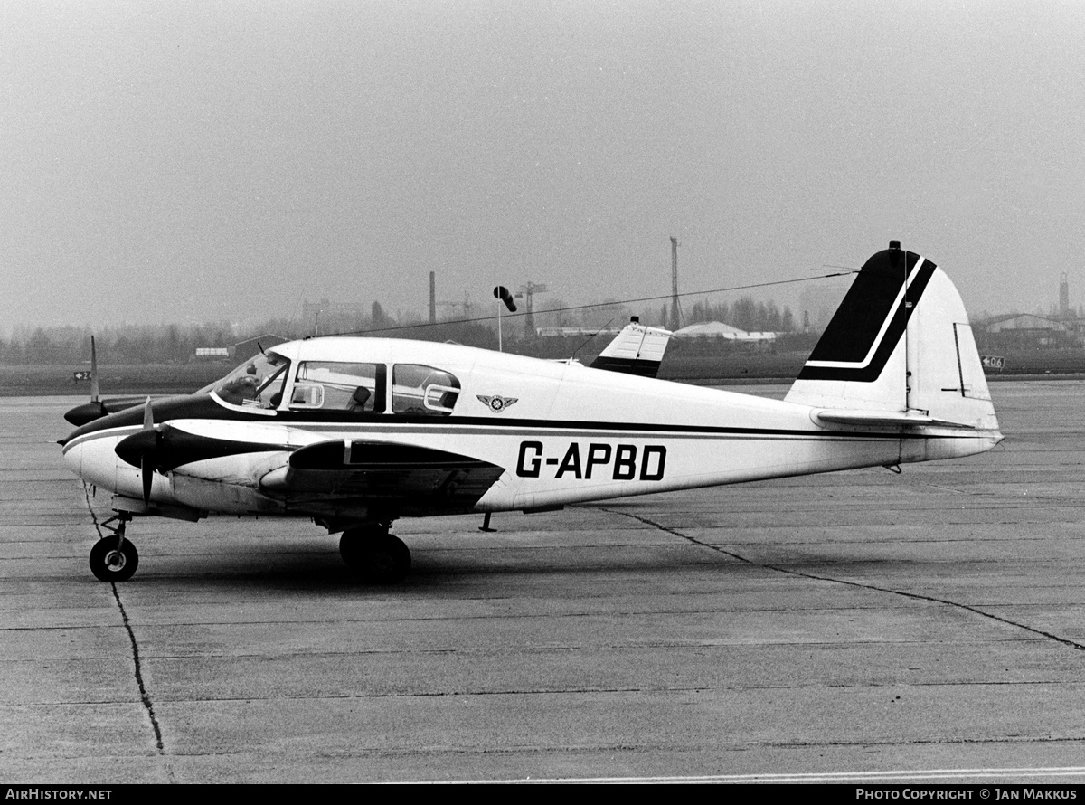 Aircraft Photo of G-APBD | Piper PA-23-160 Apache | AirHistory.net #652409