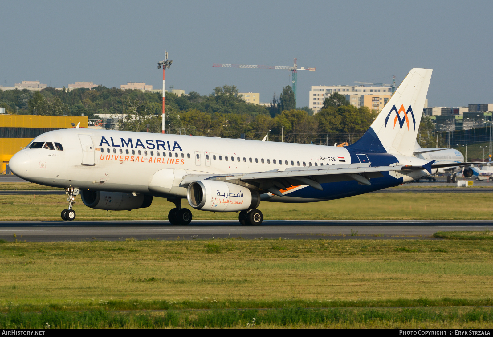 Aircraft Photo of SU-TCE | Airbus A320-232 | Almasria Universal Airlines | AirHistory.net #652422