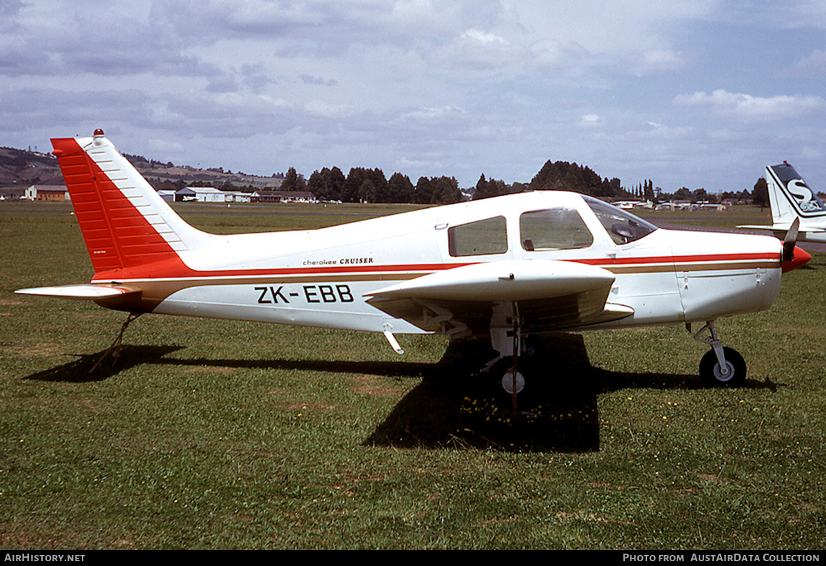 Aircraft Photo of ZK-EBB | Piper PA-28-140 Cherokee Cruiser | AirHistory.net #652436