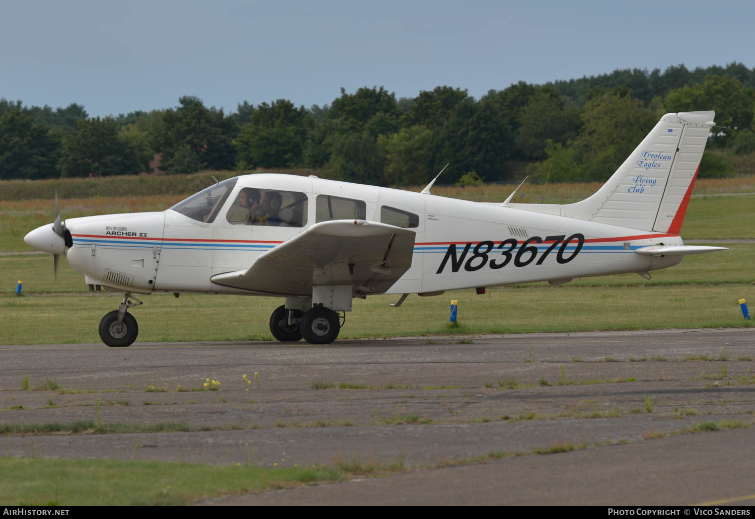 Aircraft Photo of N83670 | Piper PA-28-181 Archer II | Tyrolean Eagles Flying Club | AirHistory.net #652437