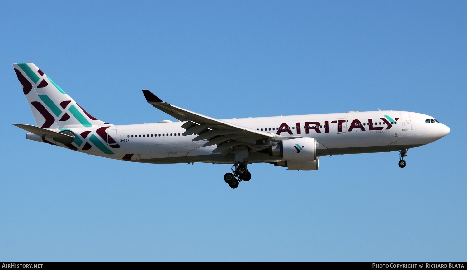 Aircraft Photo of EI-GGP | Airbus A330-203 | Air Italy | AirHistory.net #652438