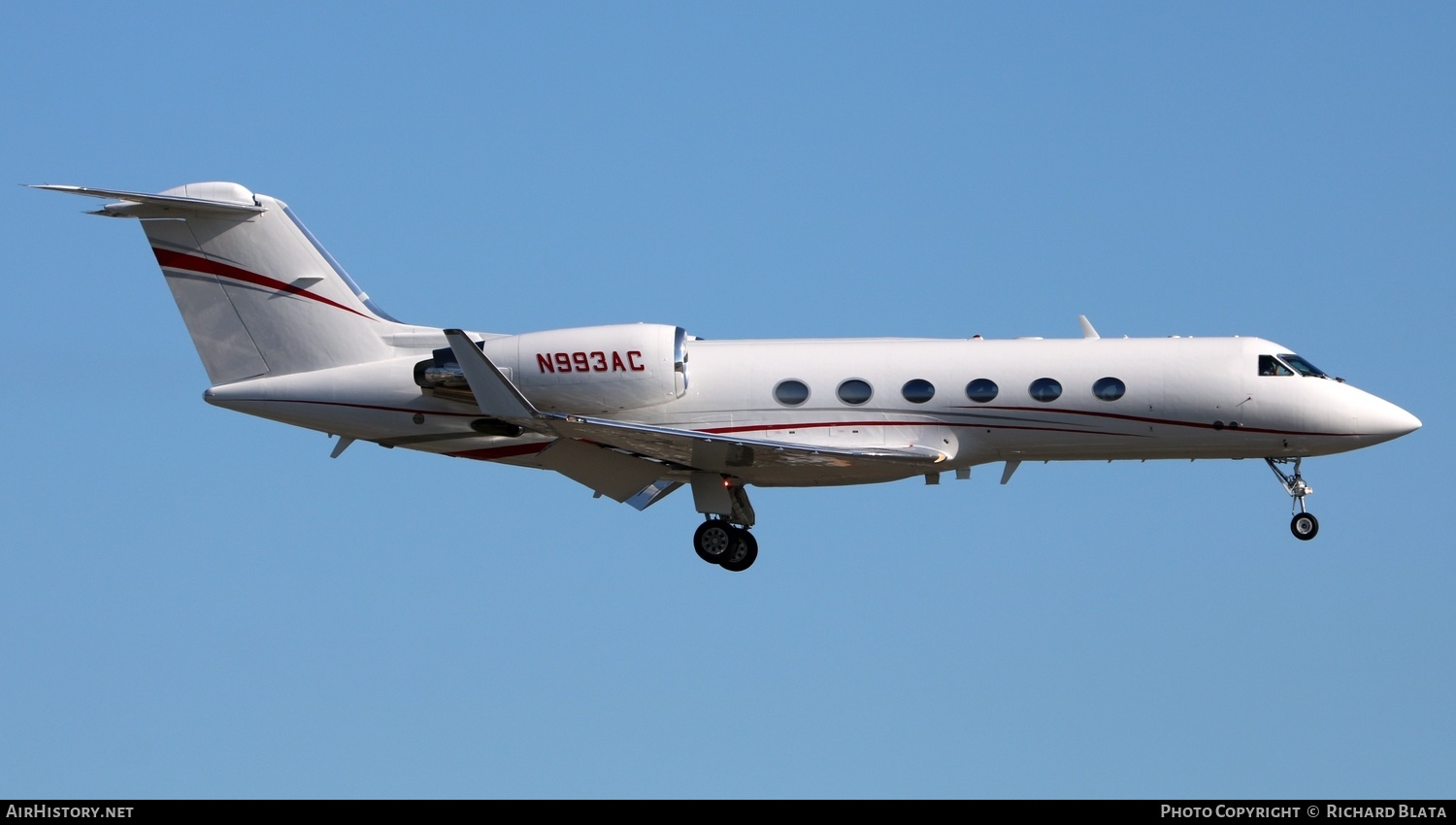 Aircraft Photo of N993AC | Gulfstream Aerospace C-20F Gulfstream IV (G-IV) | AirHistory.net #652440