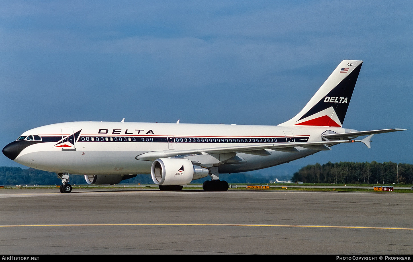 Aircraft Photo of N837AB | Airbus A310-324 | Delta Air Lines | AirHistory.net #652452