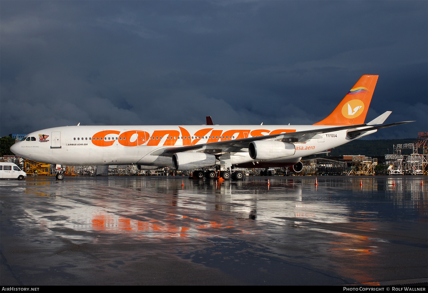 Aircraft Photo of YV1004 | Airbus A340-211 | Conviasa | AirHistory.net #652455