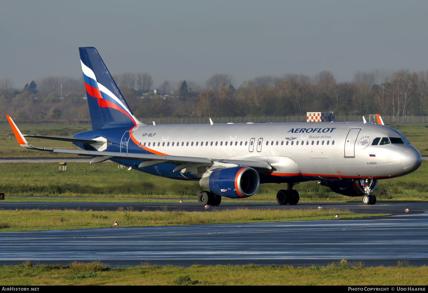 Aircraft Photo of VP-BLP | Airbus A320-214 | Aeroflot - Russian Airlines | AirHistory.net #652476