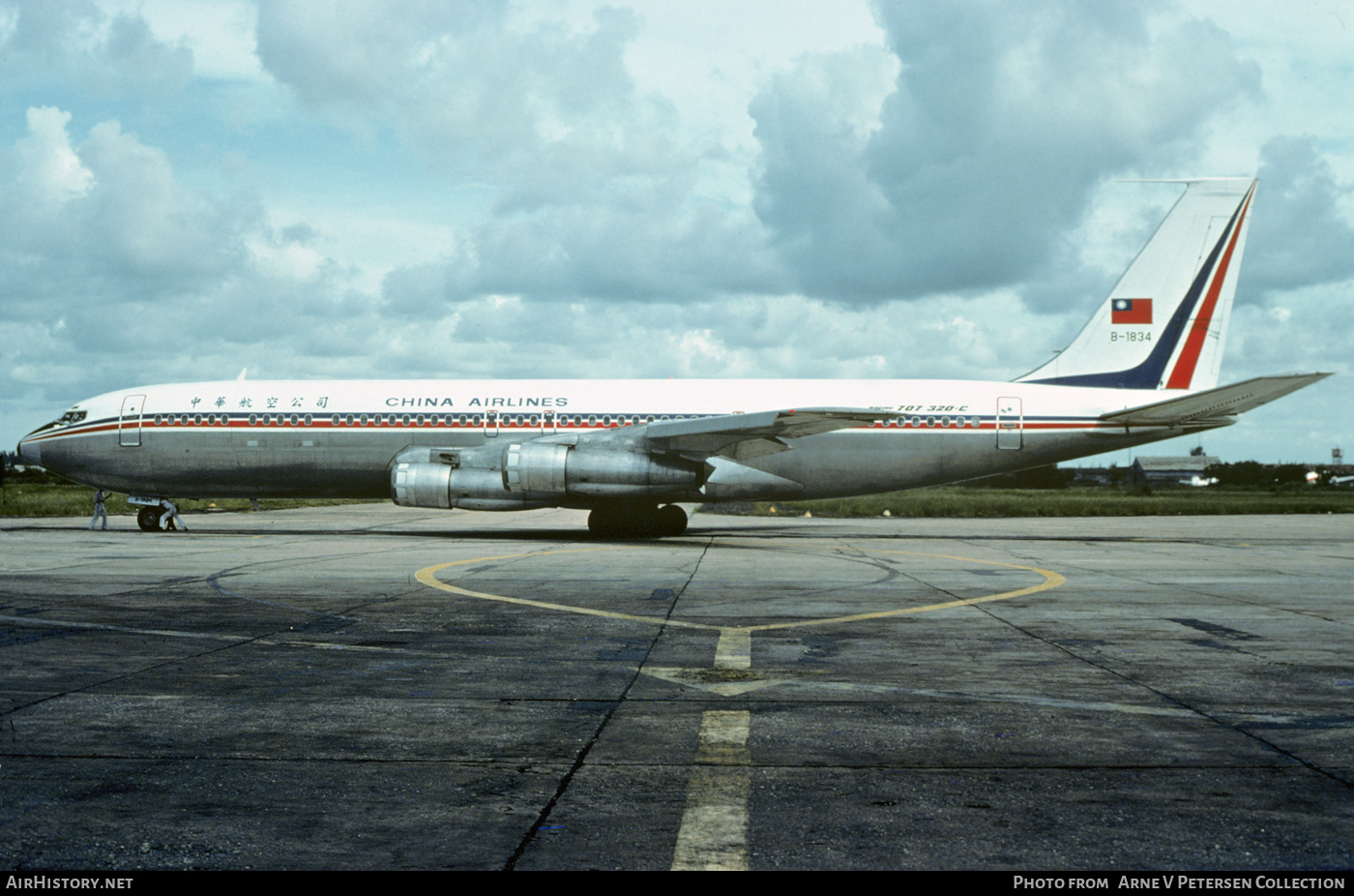 Aircraft Photo of B-1834 | Boeing 707-324C | China Airlines | AirHistory.net #652490