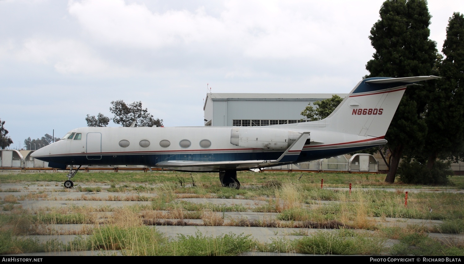 Aircraft Photo of N868DS | Grumman American G-1159 Gulfstream II | AirHistory.net #652502