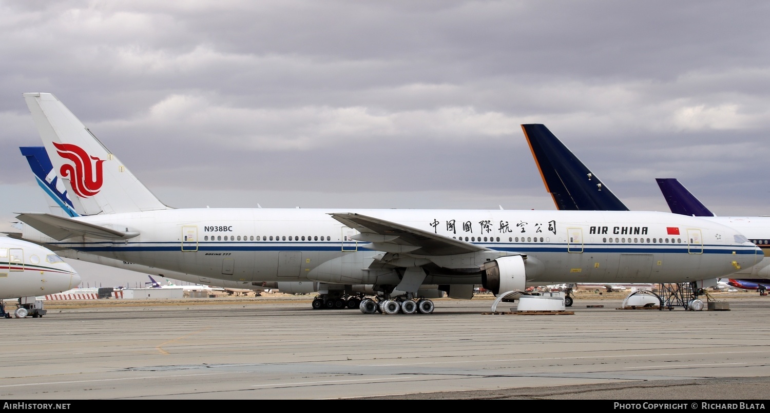 Aircraft Photo of N938BC | Boeing 777-2J6 | Air China | AirHistory.net #652504