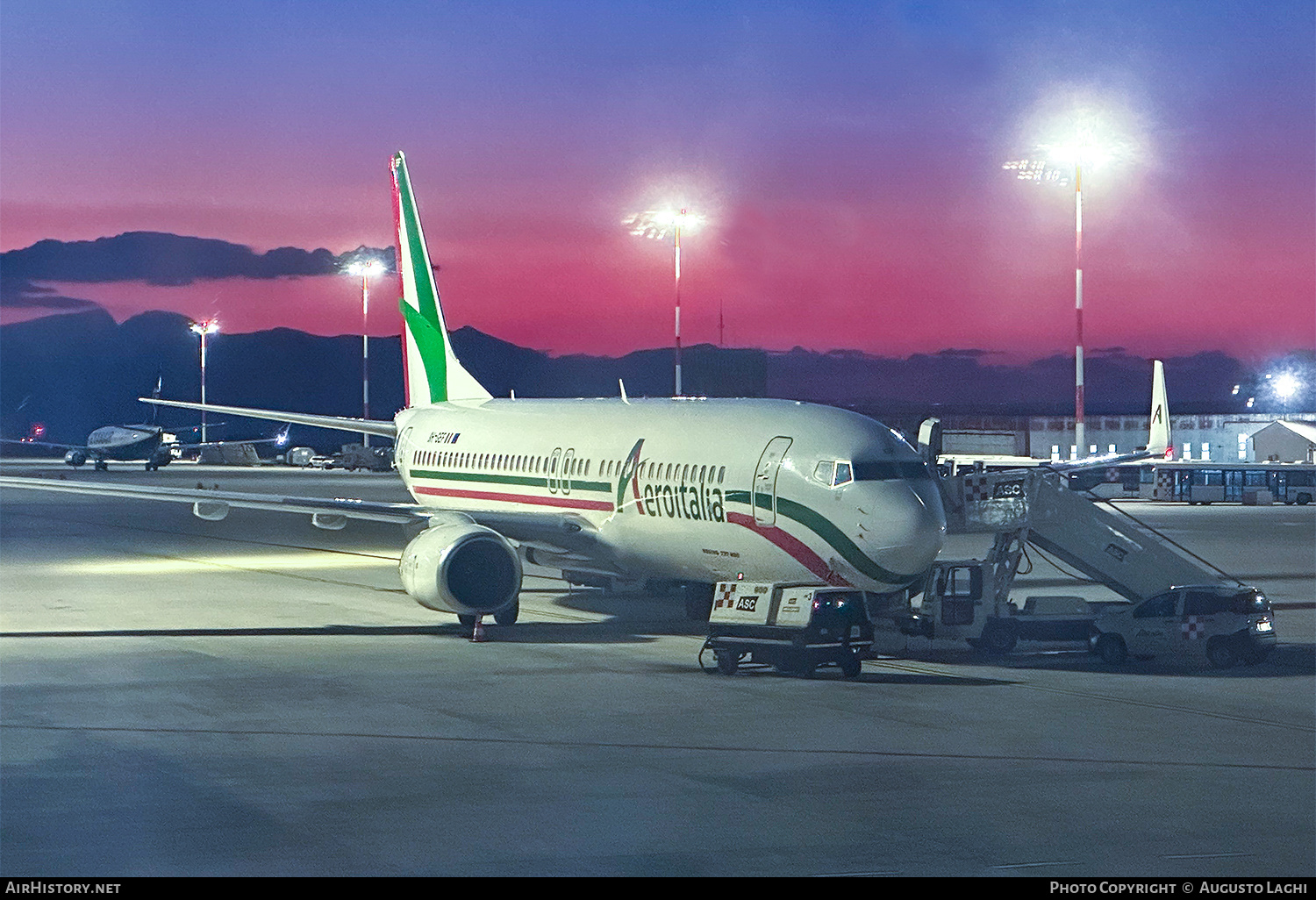 Aircraft Photo of 9H-GEF | Boeing 737-86Q | Aeroitalia | AirHistory.net #652514