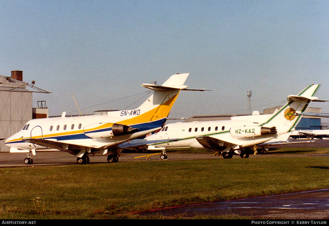 Aircraft Photo of 5N-AWD | De Havilland D.H. 125-1 | AirHistory.net #652544
