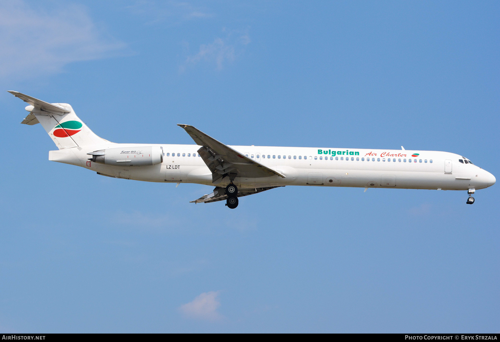 Aircraft Photo of LZ-LDT | McDonnell Douglas MD-82 (DC-9-82) | Bulgarian Air Charter | AirHistory.net #652545