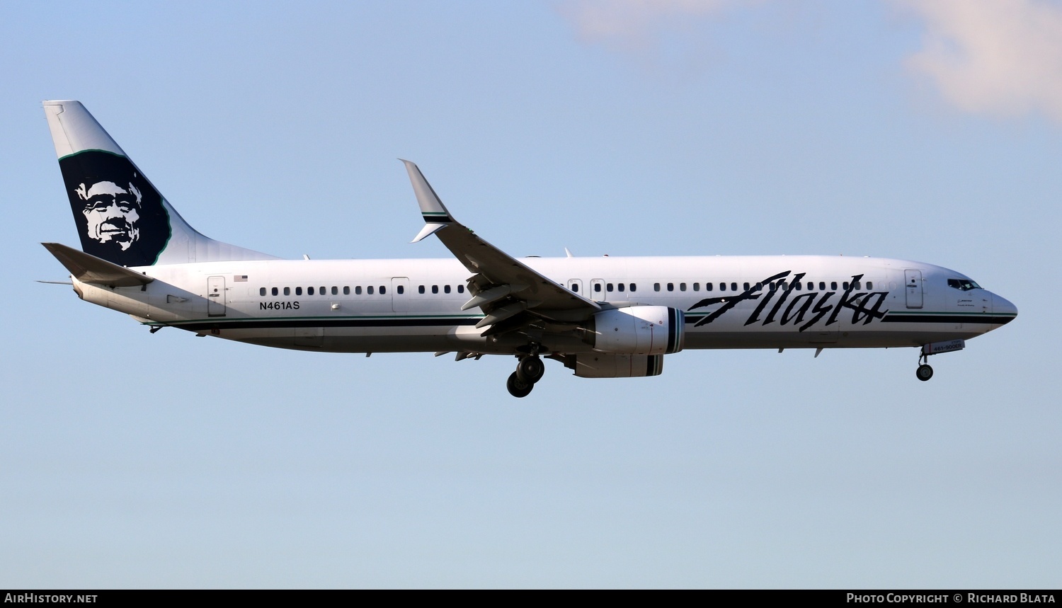 Aircraft Photo of N461AS | Boeing 737-990/ER | Alaska Airlines | AirHistory.net #652601