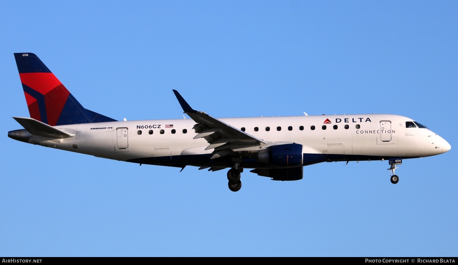 Aircraft Photo of N606CZ | Embraer 175LR (ERJ-170-200LR) | Delta Connection | AirHistory.net #652603