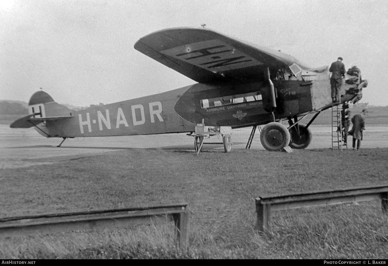 Aircraft Photo of H-NADR | Fokker F.VIIa | KLM - Koninklijke Luchtvaart Maatschappij | AirHistory.net #652617