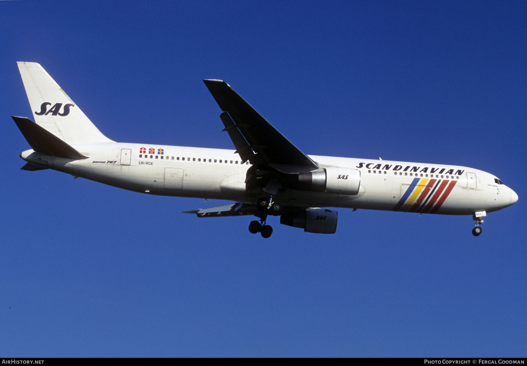 Aircraft Photo of LN-RCK | Boeing 767-383/ER | Scandinavian Airlines - SAS | AirHistory.net #652628