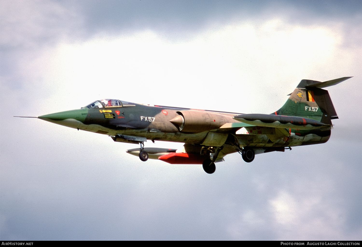 Aircraft Photo of FX57 | Lockheed F-104G Starfighter | Belgium - Air Force | AirHistory.net #652637