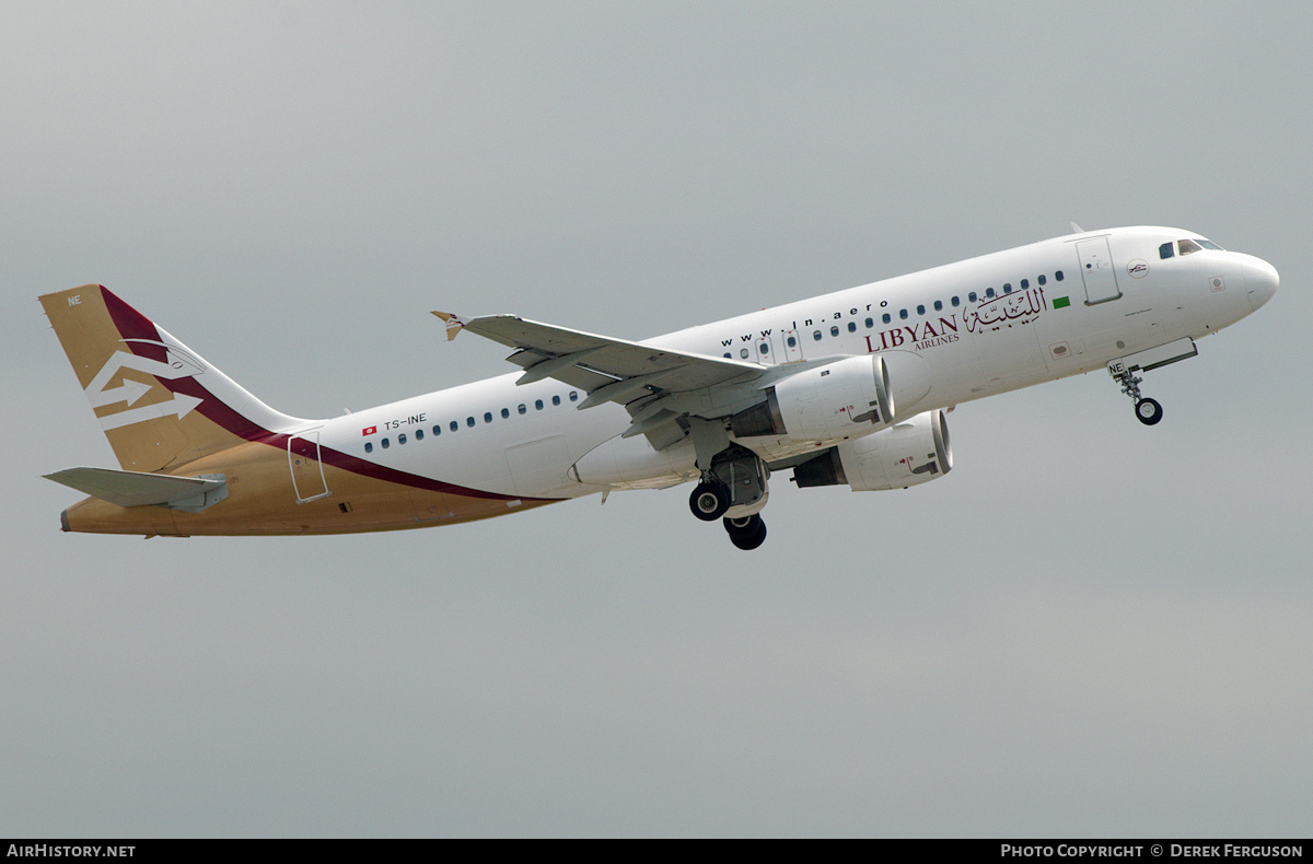 Aircraft Photo of TS-INE | Airbus A320-212 | Libyan Airlines | AirHistory.net #652644