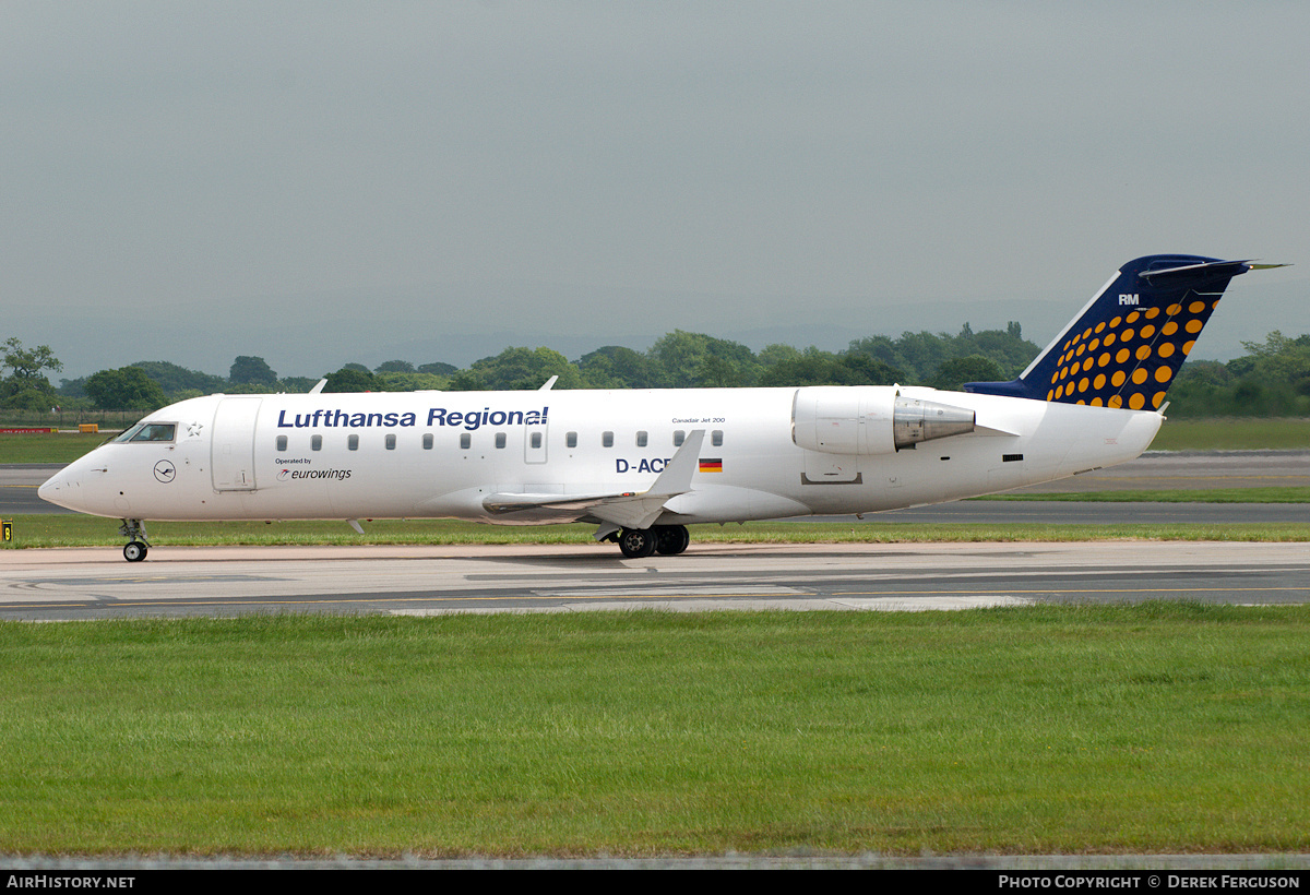 Aircraft Photo of D-ACRM | Bombardier CRJ-200LR (CL-600-2B19) | Lufthansa Regional | AirHistory.net #652647