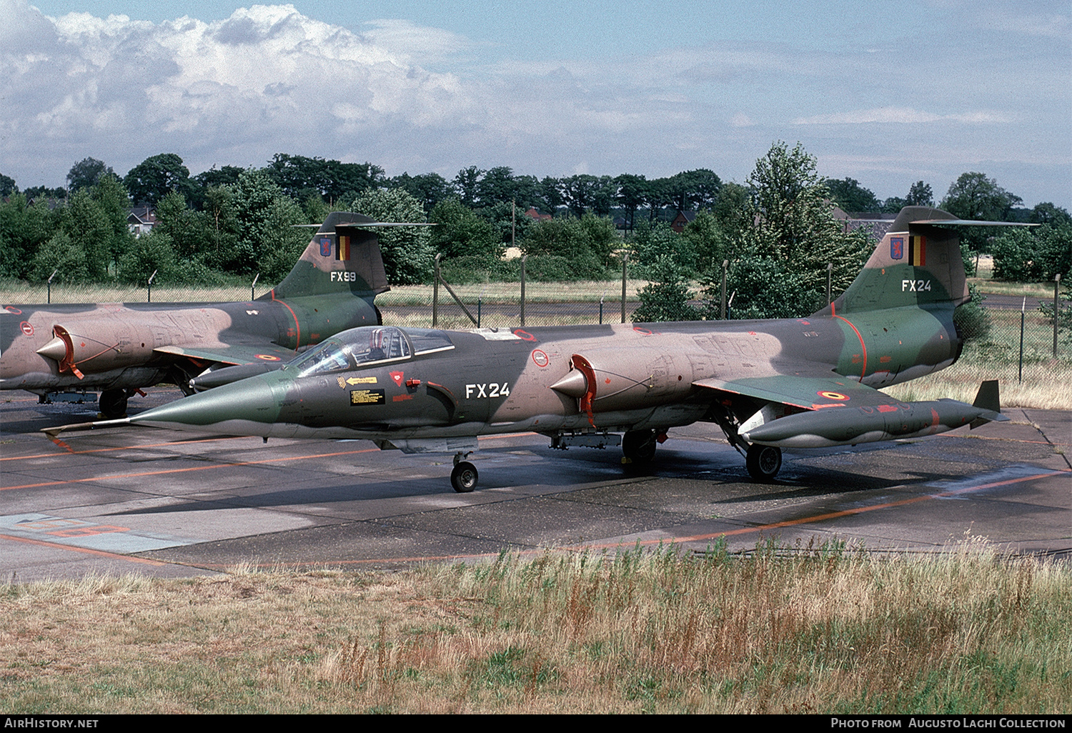 Aircraft Photo of FX24 | Lockheed F-104G Starfighter | Belgium - Air Force | AirHistory.net #652649