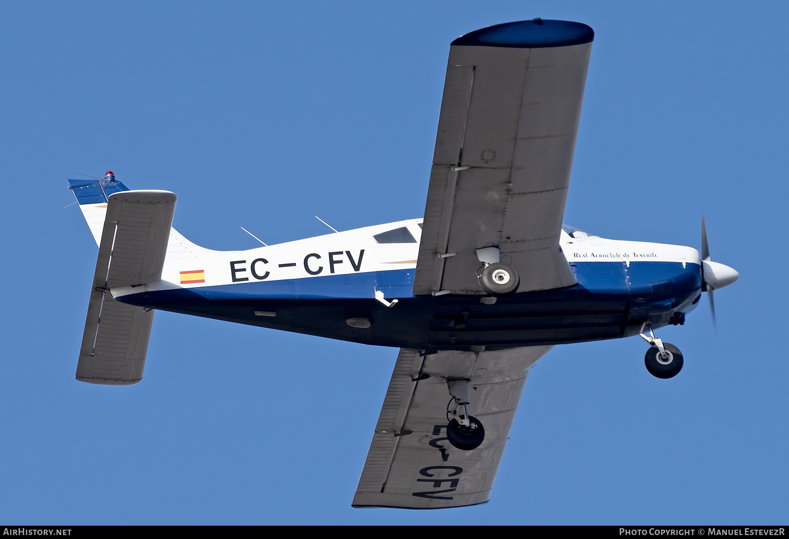 Aircraft Photo of EC-CFV | Piper PA-28-180 Challenger | Real Aeroclub de Tenerife | AirHistory.net #652661