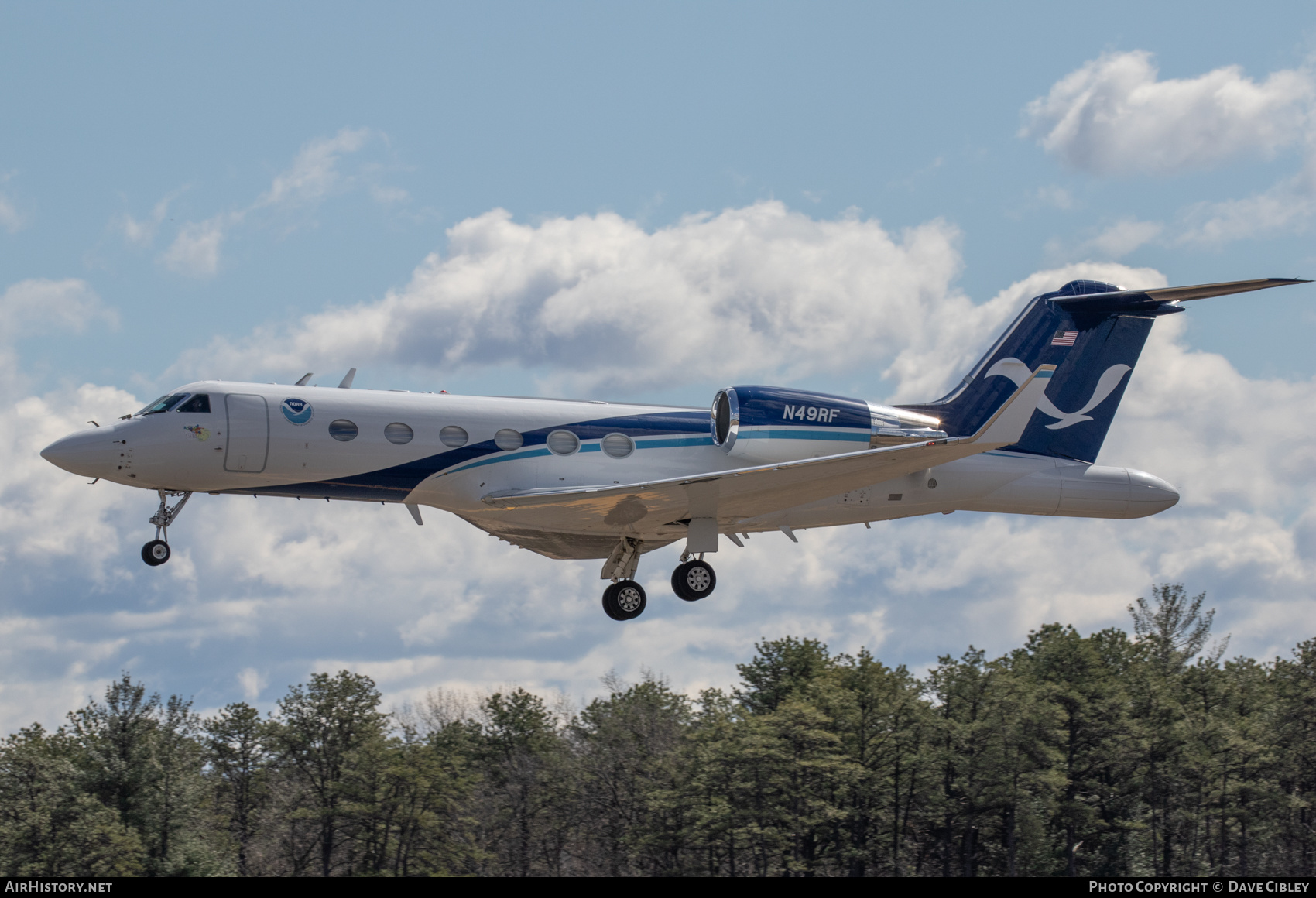 Aircraft Photo of N49RF | Gulfstream Aerospace G-IV Gulfstream IV-SP | NOAA - National Oceanic and Atmospheric Administration | AirHistory.net #652662