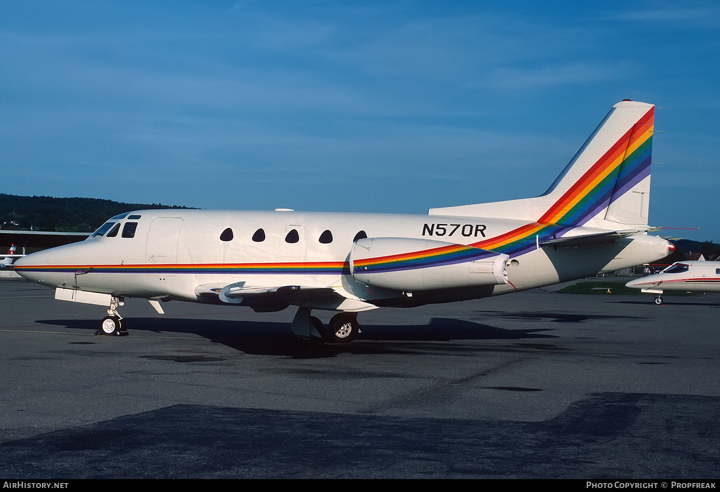 Aircraft Photo of N570R | North American Rockwell NA-465 Sabreliner 65 | AirHistory.net #652705