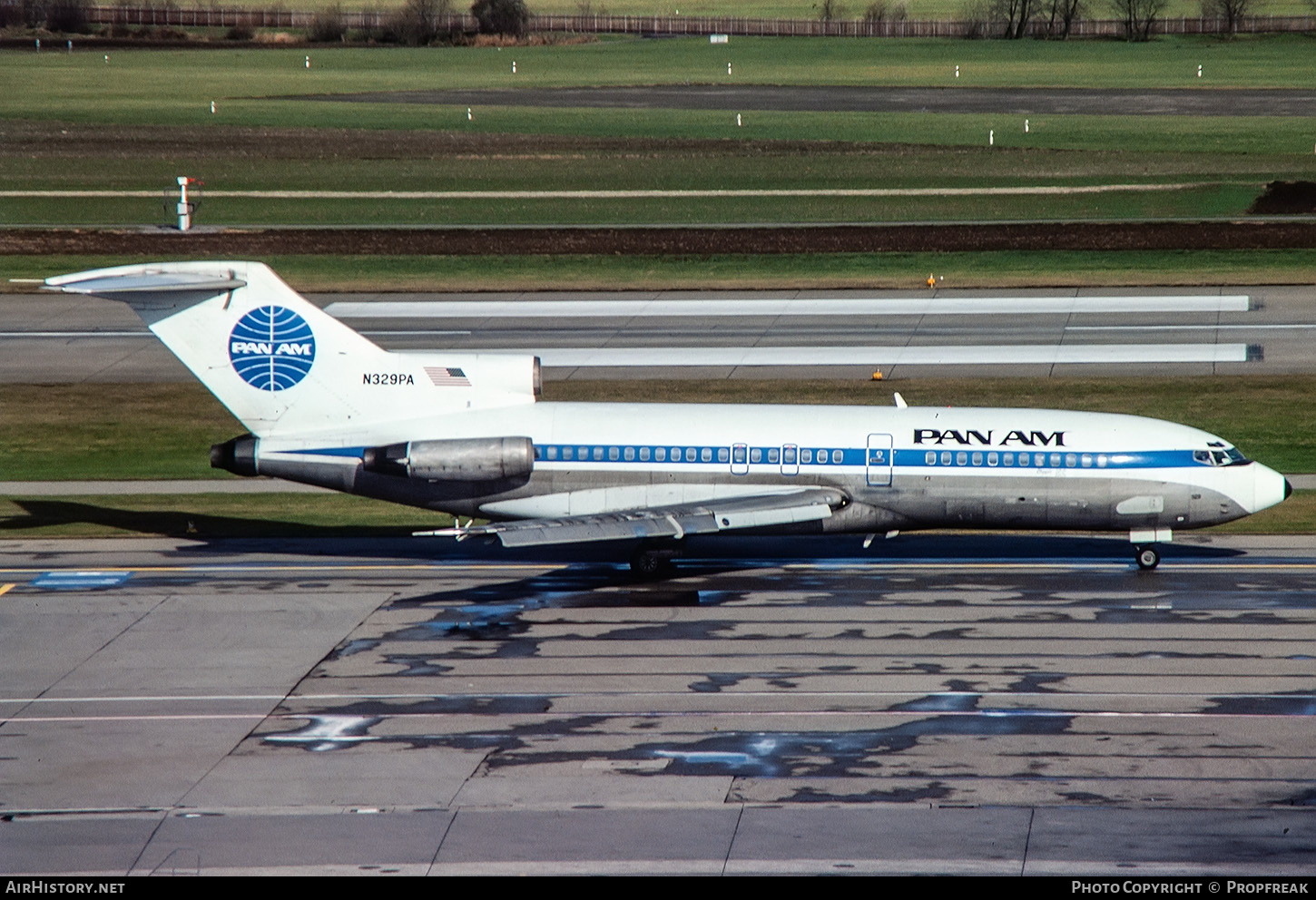 Aircraft Photo of N329PA | Boeing 727-21 | Pan American World Airways - Pan Am | AirHistory.net #652711
