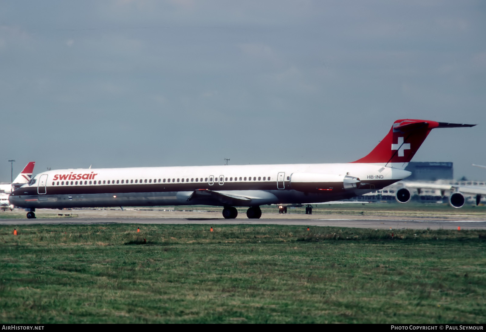 Aircraft Photo of HB-IND | McDonnell Douglas MD-81 (DC-9-81) | Swissair | AirHistory.net #652716