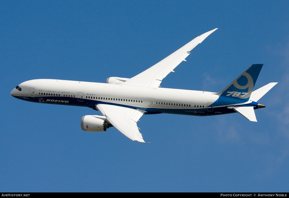 Aircraft Photo of N789EX | Boeing 787-9 Dreamliner | Boeing | AirHistory.net #652722