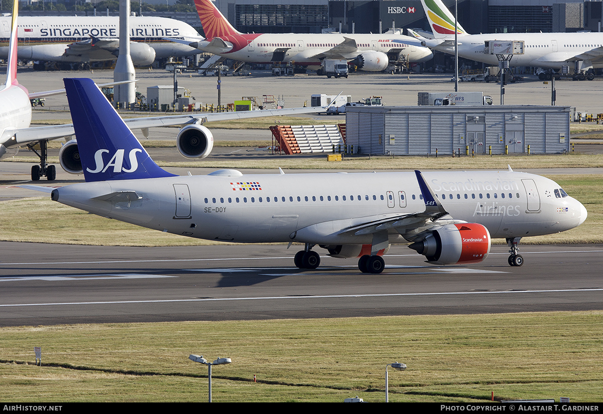 Aircraft Photo of SE-DOY | Airbus A320-251N | Scandinavian Airlines - SAS | AirHistory.net #652723