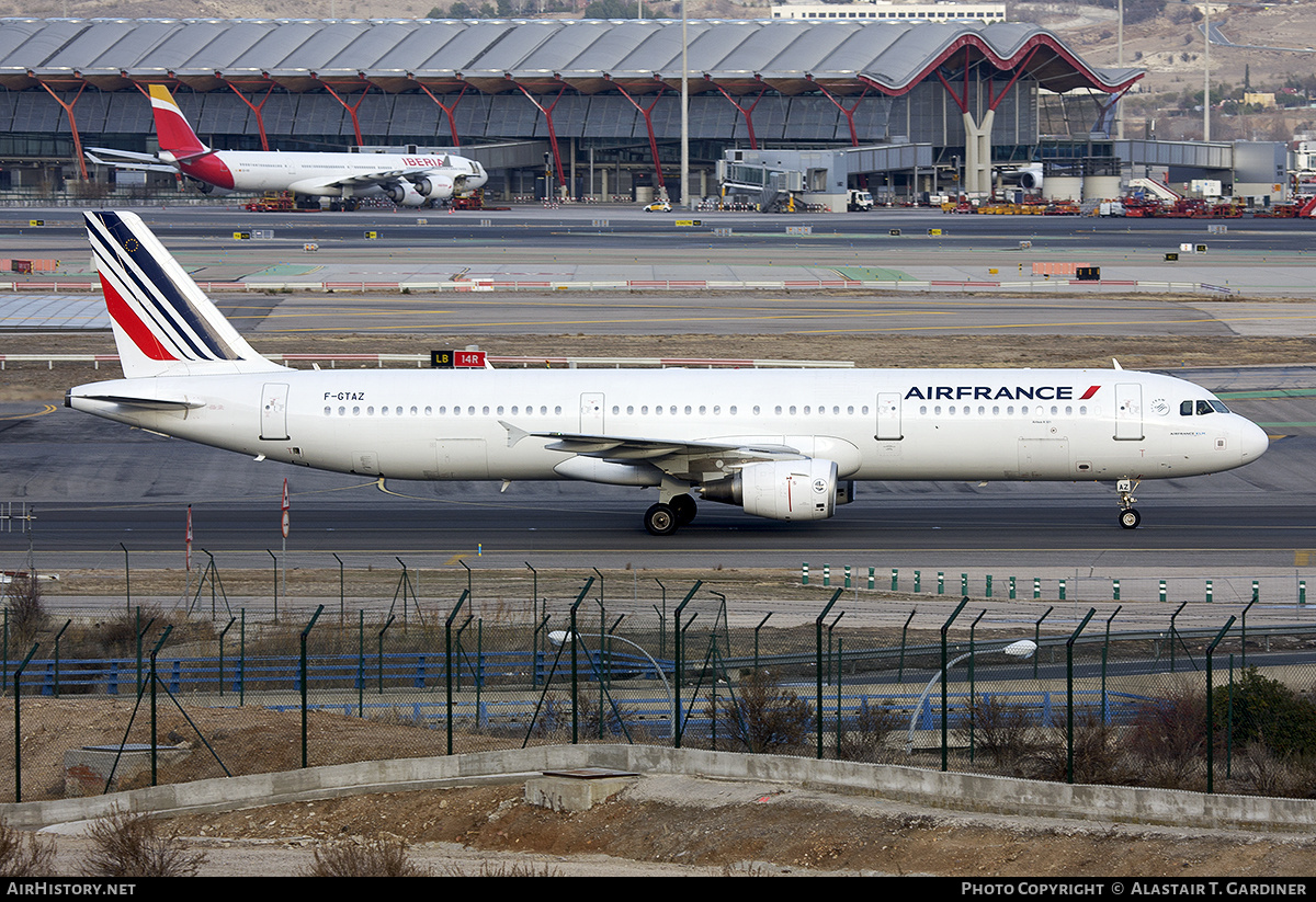 Aircraft Photo of F-GTAZ | Airbus A321-212 | Air France | AirHistory.net #652731