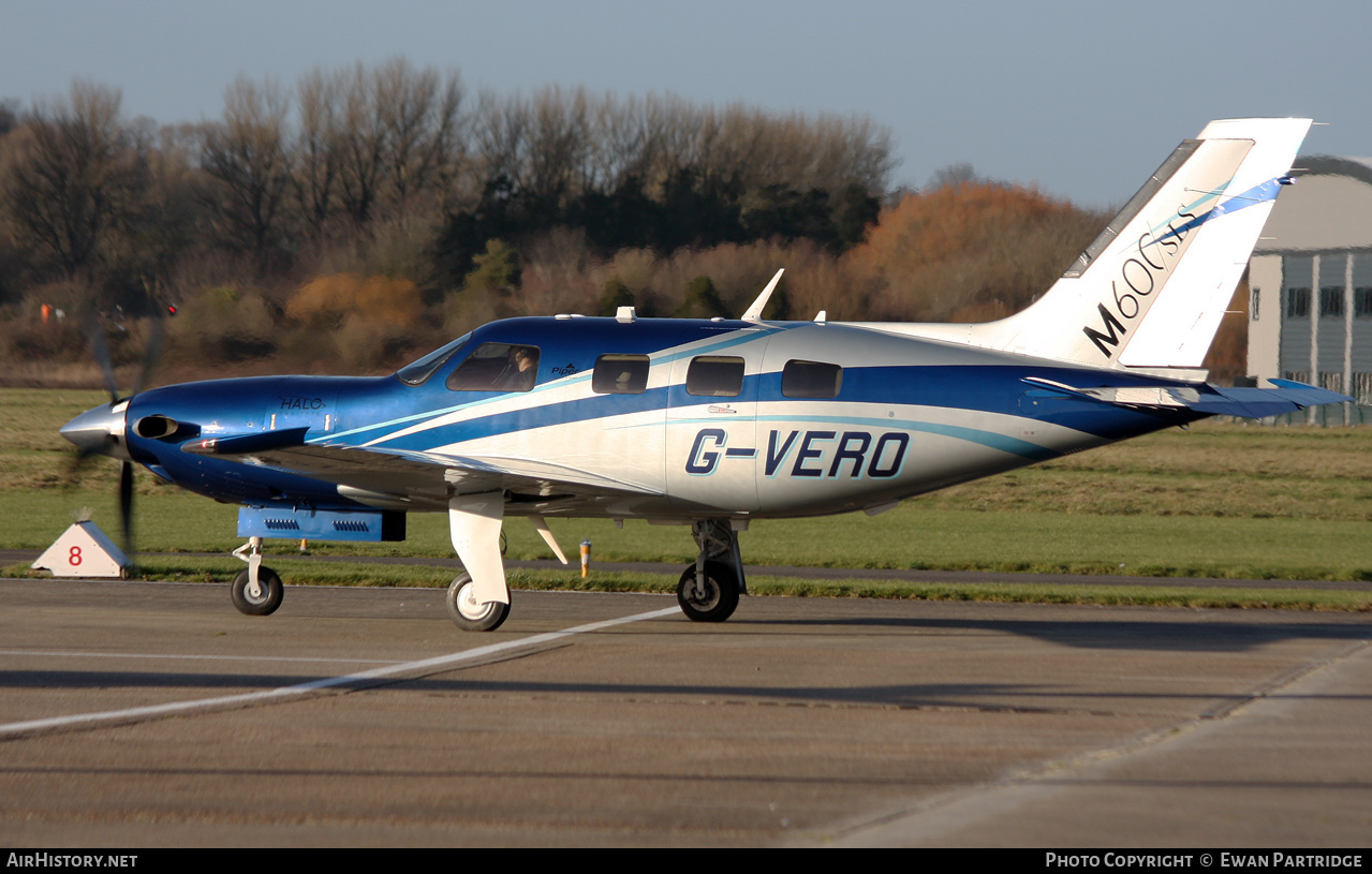 Aircraft Photo of G-VERO | Piper PA-46-600TP M600 SLS | AirHistory.net #652754