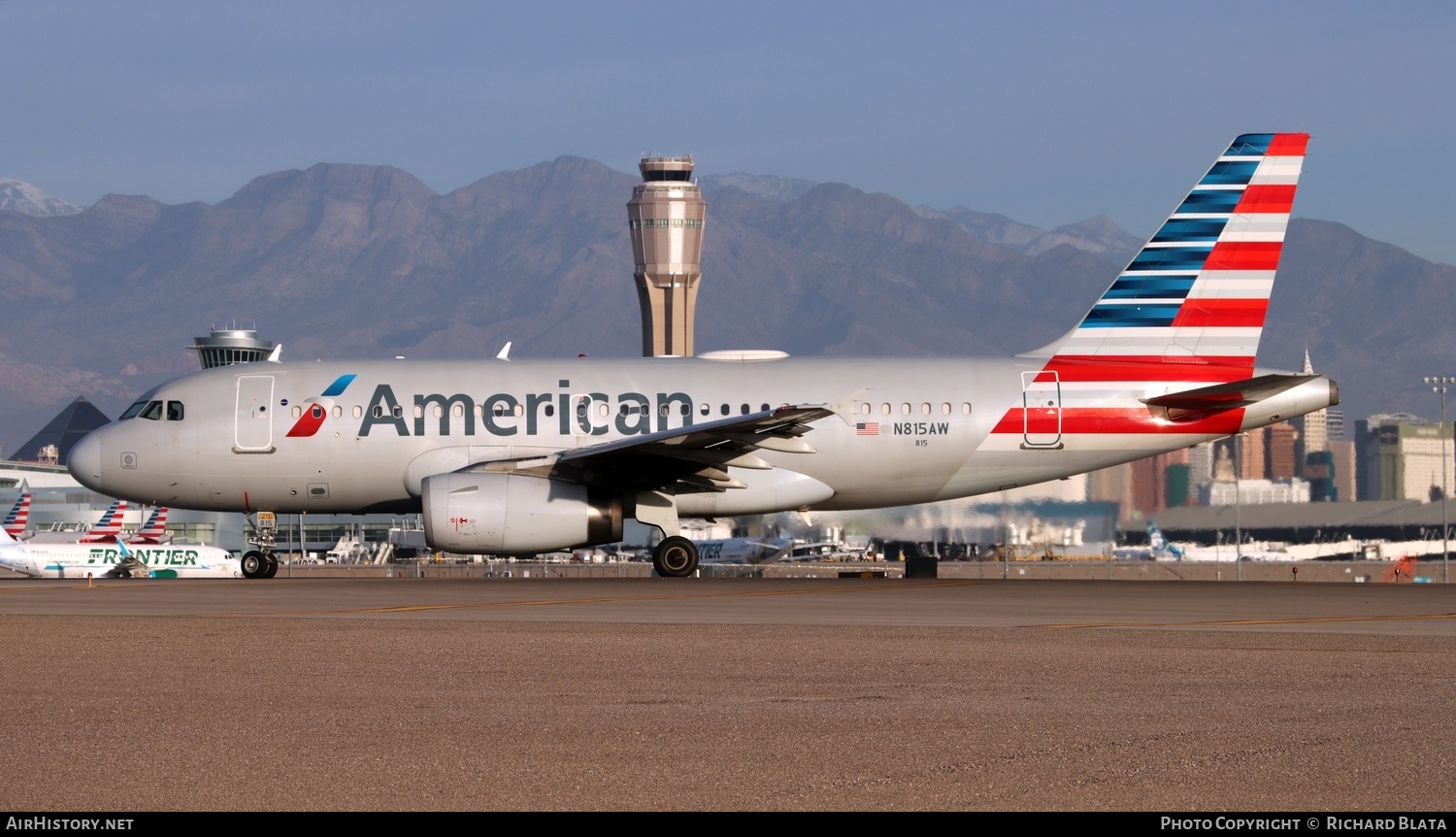 Aircraft Photo of N815AW | Airbus A319-132 | American Airlines | AirHistory.net #652764