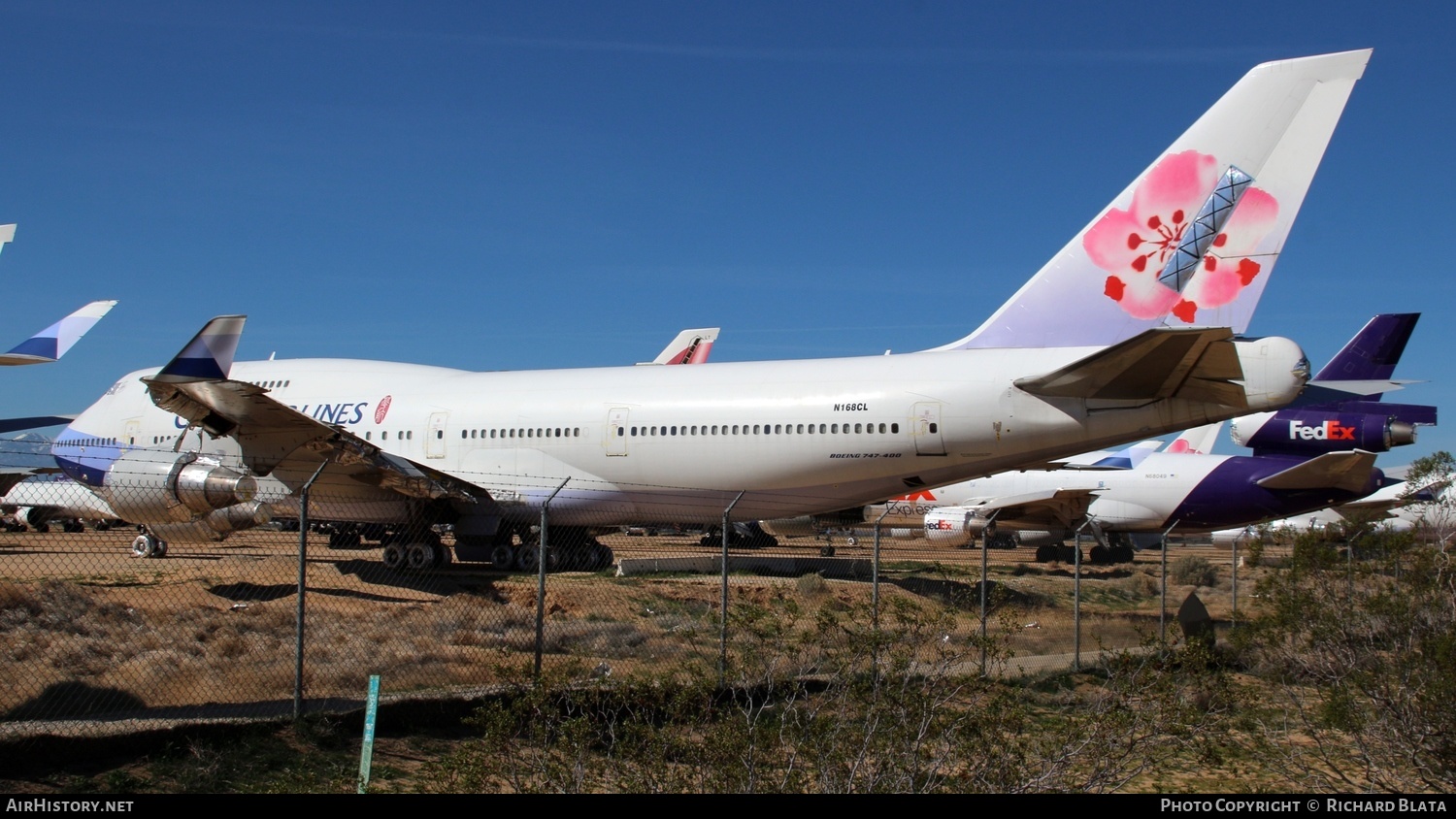 Aircraft Photo of N168CL | Boeing 747-409 | China Airlines | AirHistory.net #652785